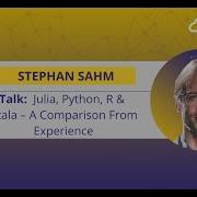 Julia Python R и Scala сравнение на основе опыта Штефан Сам
