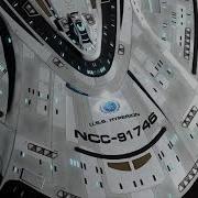 Star Trek Nemesis Flyby With New Odyssey Class