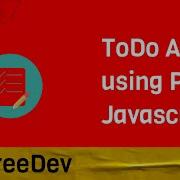 Creare ToDo App Using Vanilla Javascript