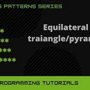 3 How To Print Equilateral Triangle Pattern Using Python