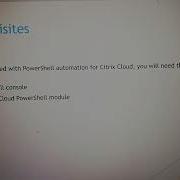 Getting Started With PowerShell Automation For Citrix Cloud