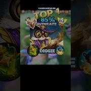 Top One Global Diggie Build And Emblem 2024 Mobilelegends Mlbb Diggie Shorts