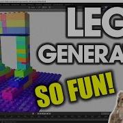 FREE Lego Generator Geometry Node For Blender You HAVE To Try This
