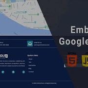 Как встроить карту Google в HTML с помощью IFrame