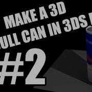 3ds Max Tutorial Part 2 Model And Texture A Red Bull Can UVW Unwrap