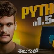 Learn Python Programming In Telugu Complete Python Tutorial For Beginners