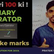 Ternary Operator In Java Conversion To If Else Computer Class 10 ICSE ISC Java Programming