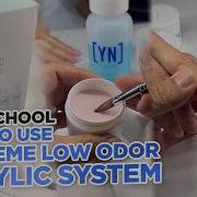 Nail School How To Work With Extreme Low Odor Acrylic Using New Arch Light Ceramic Bit