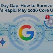 The 43 Day Gap How To Survive Google S Rapid May 2026 Core Update