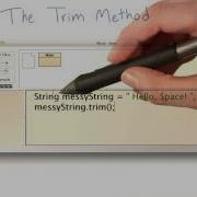 The Trim Method Intro To Java Programming