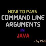 How To Pass Command Line Argument In Java Lec 61 Java Tutorial BhanuPriya