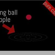 Pure CSS Animation CSS Bouncing Ball Ripple Effect