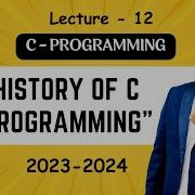 History Of C Programming C Programming