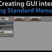 Autoit Scripting Tutorial 11 5 The GUI Creating Standard Menu Bars