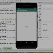 Floating Context Menu