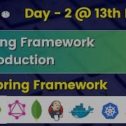 Day 2 Spring Framework Introduction Java Full Stack