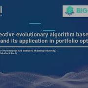 Multi Objective Evolutionary Algorithm Based On Data Analysis And Its Applic In Portfolio Optimiz