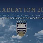 2018 Convocation Ceremony 1 Arts Sciences