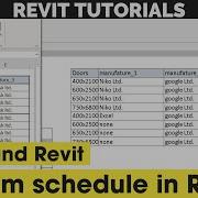 Import Export Excel Tables In Revit Easy Methods