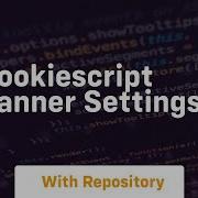 Cookiescript Banner Settings