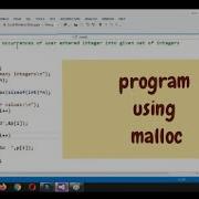 Program Using Malloc Function Example