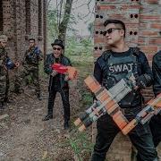 Игра LTT Nerf War элитный воин SEAL X Nerf Guns сражается и уничтожает террориста Мистера Зеро