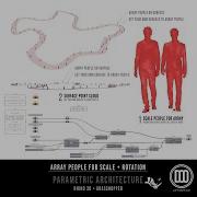 Array People On Surface Parametric Exercise Grasshopper Rhino Parametric Architecture