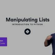 Manipulating Lists Python