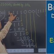 Binary Division With Rules Binary Division How To Divide Two Binary Numbers