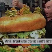 World S Largest Burger Crowned In Metro Detroit