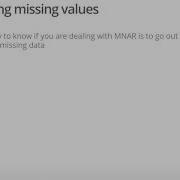 10 4 Machine Learning And Missing Data Diagnosing Missing Values