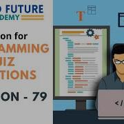 Solution For Programming Quiz Questions Q79 Expand Future Academy Shorts CSharp Dotnet