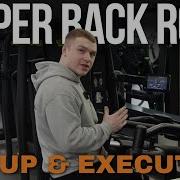 Technogym Upper Back Row Set Up Execution