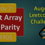 Sort Array By Parity Leetcode 905