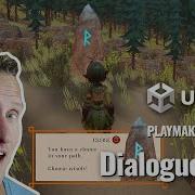 Unity Playmaker диалоговое окно пользовательского интерфейса от третьего лица для игры