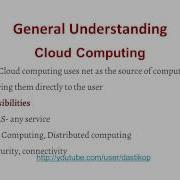 2018 General Understanding Cloud Computing