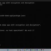 Node Js Crypto Encryption And Decryption
