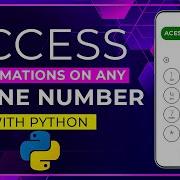 Get Phone Number Information Using Python Tracking Location Network Desphixs