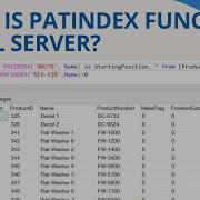 68 What Is Patindex Function In Sql Server