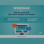 How To Crack LLD Low Level Design Interview OOD Design Patterns GeeksforGeeks