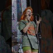 Top 5 Best Hayley Williams All I Wanted High Notes Hayleywilliams Live Paramore