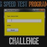 Java Programming Typing Speed Test For Beginners 2025