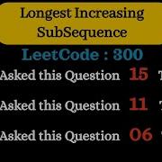 Dynamic Programming Problem Java Longest Increasing Subsequence Leetcode 300 Part 1 O N 2