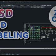 TSSD Software Fast Batch Automatic Axis Grid Labeling In ZWCAD Part 3 Tutorial