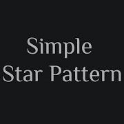 Simple Star Pattern Using Python Turtle