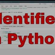 Valid Python Identifier Names