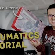 Как построить и запрограммировать пневматику VEX V5