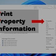 MS Word How To Print Out Document Information And Properties