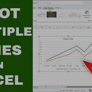 How To Plot MULTIPLE LINES On An Excel Graph
