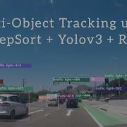 Multi Object Tracking Using DeepSort Yolov3 ROS Running On Jetson Xavier